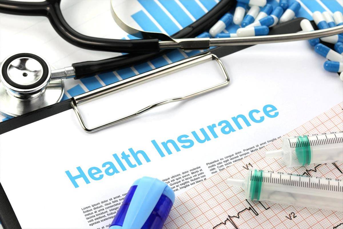 Image of health insurance paperwork